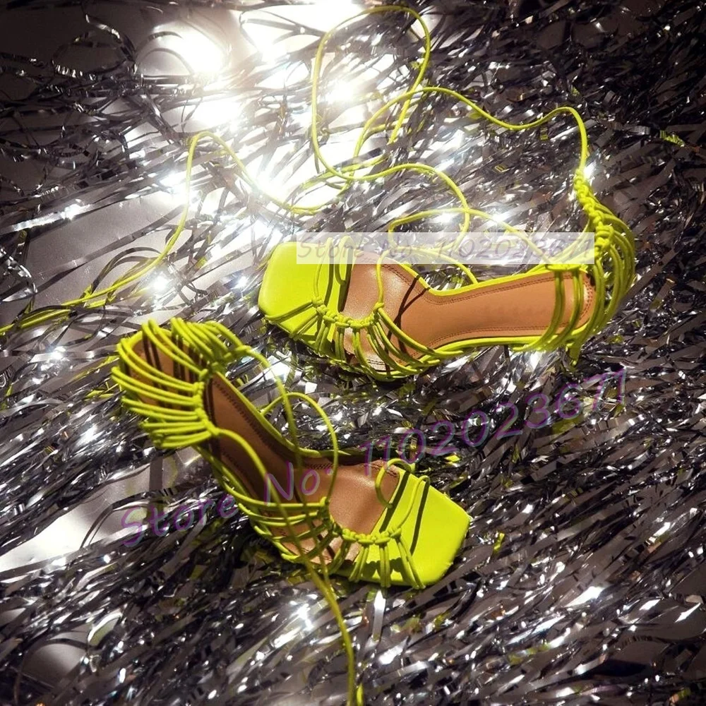 Chic Corded Lace-up Caged Sand - огляд і ціна Crossfit Ladies