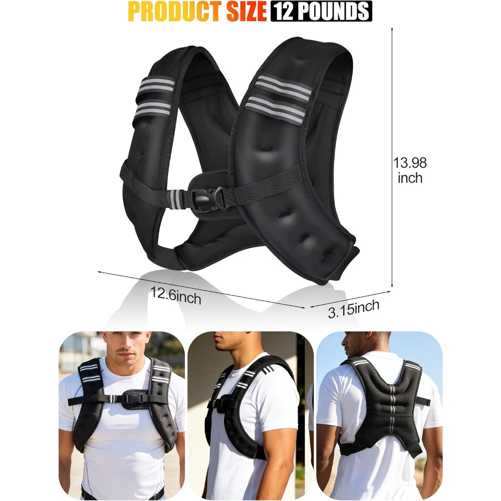 Fitness Weighted Vest Pre-Fill - огляд і ціна Crossfit Weight Vest