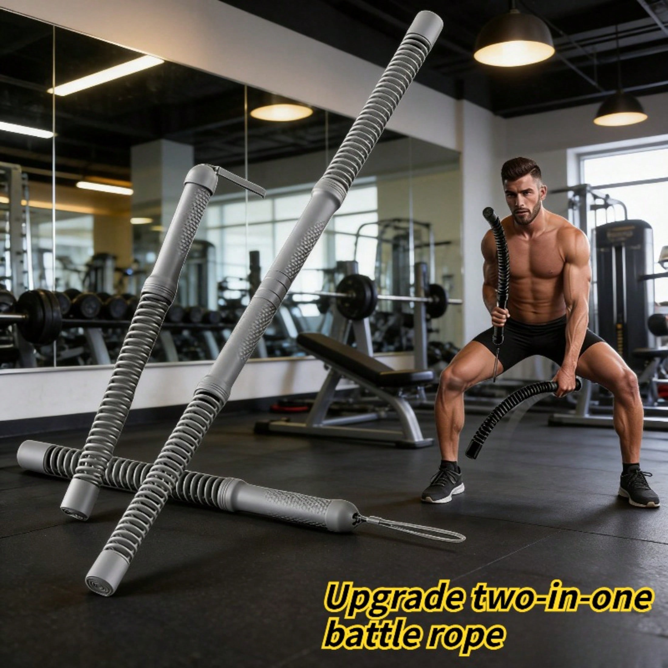 2-in-1 Upgraded Cordless Battl - огляд і ціна Crossfit Full Gear